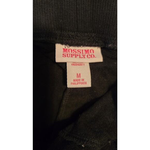 Mossimo Supply Co Shorts Womens Medium Black Cotton Drawstring Lounge Casual - Picture 8 of 9